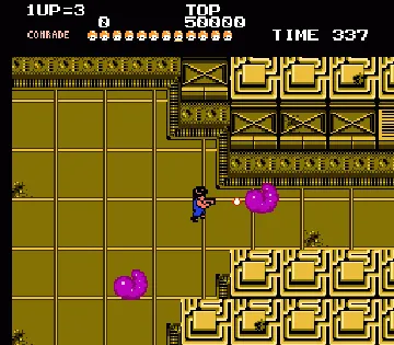 Alien Syndrome (Japan) screen shot game playing